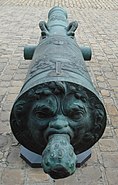 Bacchus head of a 24-pounder. Caliber 151 mm.[5]