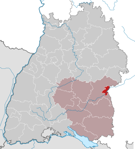 Poziția localității Ulm