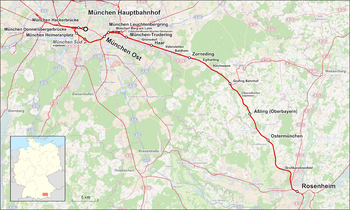 Munich Rosenheim railway Wikipedia