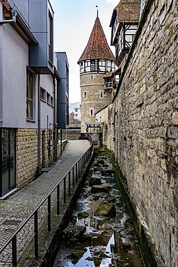 Am Mühlkanal in Balingen