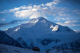 Baltoro Kangri'den görünüm.