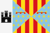 Bandeira de Vilanova de Prades