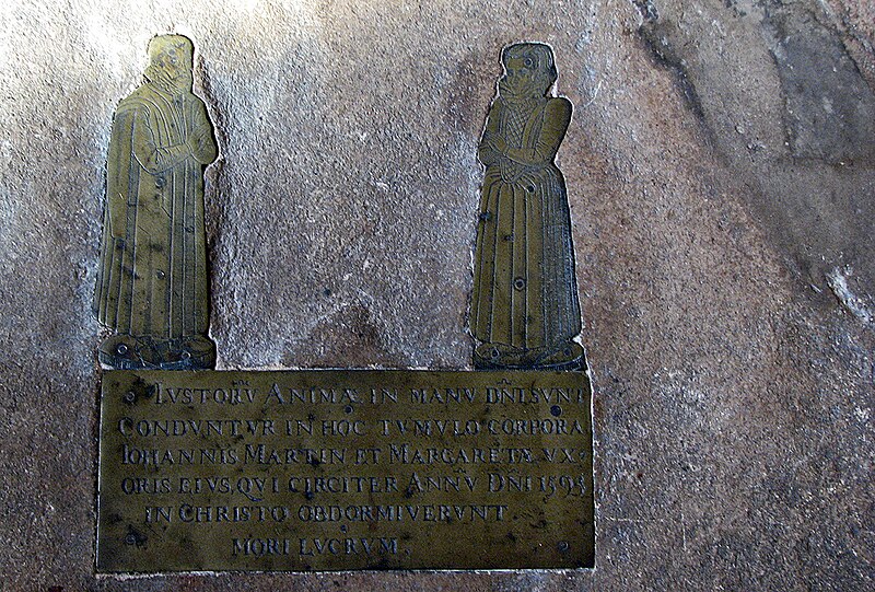 File:Barton, St Peter - 16th-century brass - geograph.org.uk - 2839780.jpg