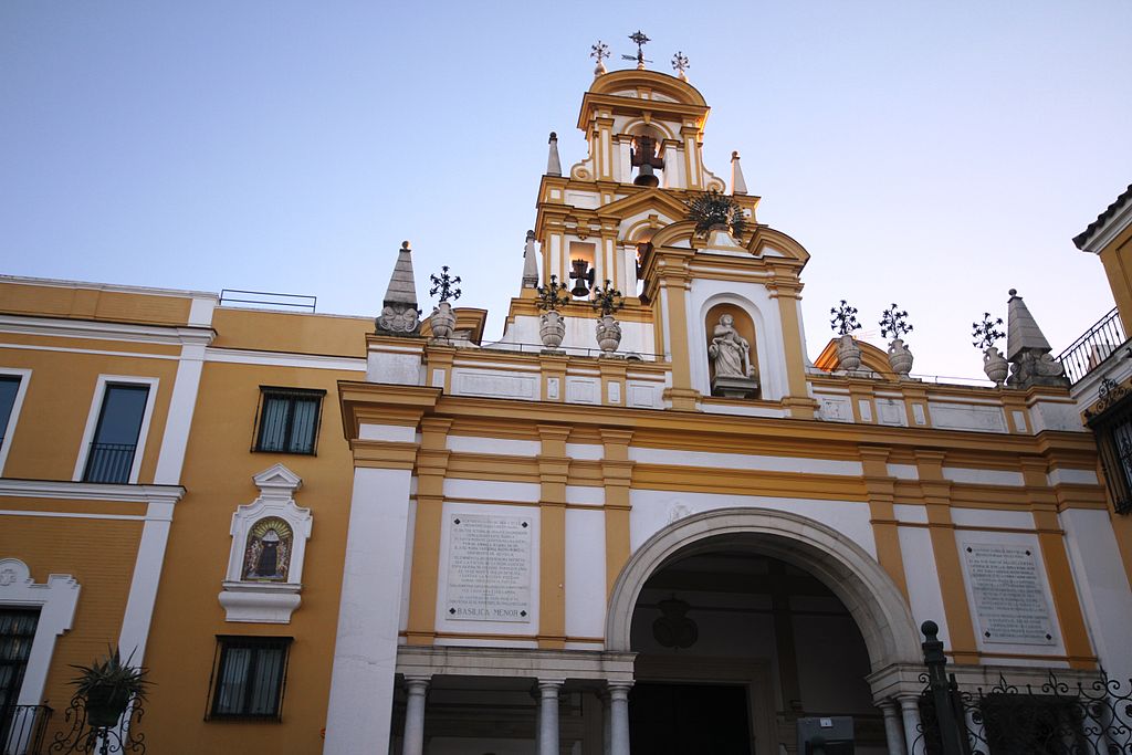 Façade de la basilique de la Macarena à Séville - Photo © José Luiz Bernardes Ribeiro / CC BY-SA 3.0