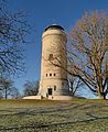 * Nomination Basel: Watertower Bruderholz --Taxiarchos228 06:44, 28 September 2012 (UTC) * Promotion Good quality. --Ralf Roletschek 07:02, 28 September 2012 (UTC)Too much useless foreground IMO.--Jebulon 08:58, 28 September 2012 (UTC) "too much useless foreground" is how it is real, buildings don't exist closed but are always embedded in environment --Taxiarchos228 11:52, 28 September 2012 (UTC)Thanks for the new lesson, that's wonderful how you have always a pretty "good" answer ready-made for any comment or critic of your pictures...--Jebulon 14:47, 28 September 2012 (UTC)