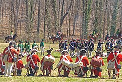 Battle of Guiliford Courthouse 1781 )(reenactment) Battle of Guiliford Courthouse 1781 reenactment 13.jpg
