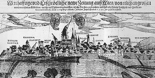 Schrift über Folgen des Erdbebens in Wien und Niederösterreich, 1590