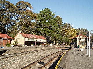 Belair railway station Railway station in Adelaide, South Australia