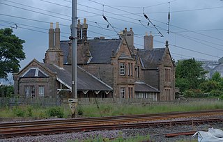 <span class="mw-page-title-main">Belford railway station (England)</span> Disused railway station in Northumberland, England