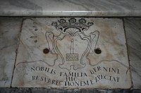 Надгробок Берніні у Базиліці Санта Марія Маджоре, Рим