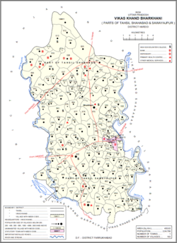 Bharkhani block map.png