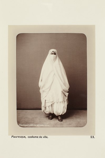 File:Bild från familjen von Hallwyls resa genom Algeriet och Tunisien, 1889-1890. "Moriska - Hallwylska museet - 91870.tif