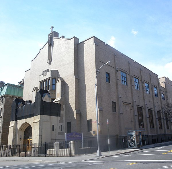 The music video was filmed at Bishop Loughlin Memorial High School.