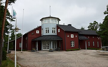 Blåmusslans naturum i Kasnäs.