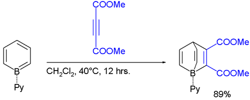 Borabarrelene synthesis