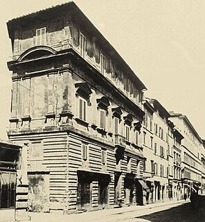 Palazzo Jacopo da Brescia demolished Renaissance palace in Rome, Italy