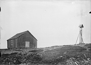 Antigua capilla en Brändöskär c. 1900