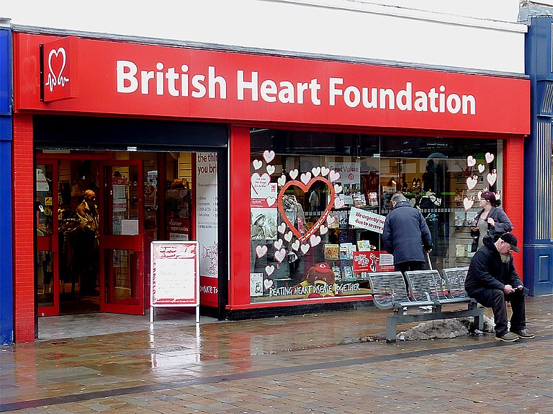 File:British Heart Foundation shop in Wolverhampton - geograph.org.uk - 3312562.jpg
