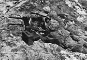 Browning M1919A4 Marine Namur Island