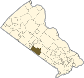 Warrington Township helye