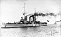 The Italian cruiser Pisa in February 1932.