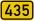 Bundesstraße 435 number.svg