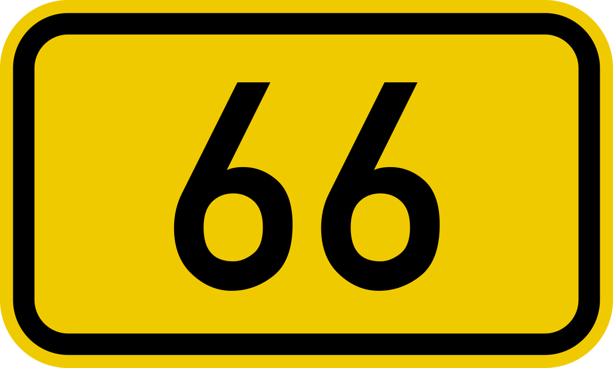 File:Bundesstraße 66 number.svg - Wikimedia Commons