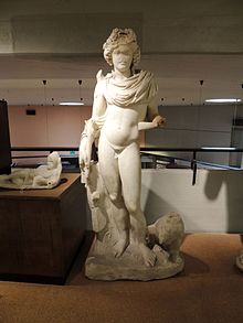 Bacchus statue find in a western city part villa CAGLIARI BACCO.jpg