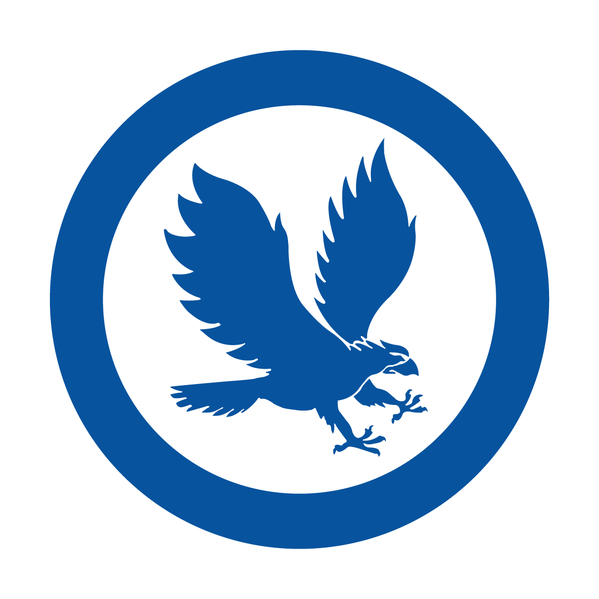 File:CHS Eagle Logo Blue White.png
