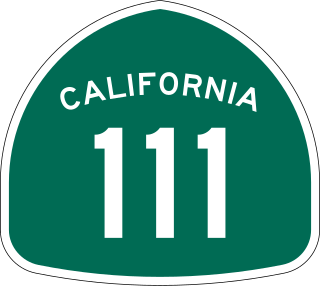 <span class="mw-page-title-main">California State Route 111</span> Highway in California