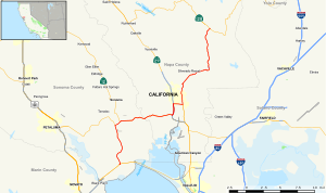California State Route 121 Map.svg