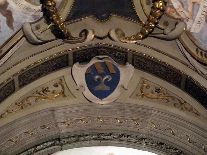 File:Cappella carnesecchi di bernardo, stemma sull'arcone.JPG