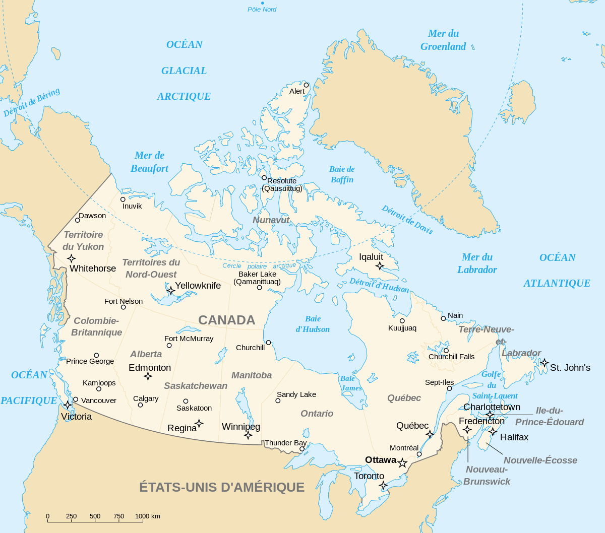 kanada mapa Miasta w Kanadzie – Wikipedia, wolna encyklopedia kanada mapa