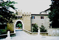 Das Schloss von Montorio