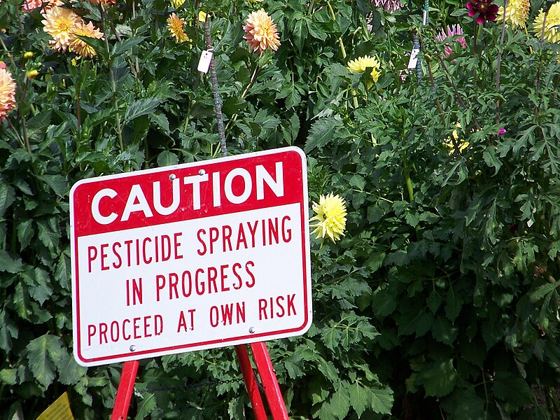 File:Caution Sign Pesticide Spraying.jpg