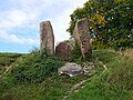 The chamber of the early neolithic Coldrum Long Barrow. [26]