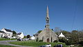 La chapelle Saint-Philibert, vue extérieure d'ensemble, la façade