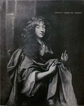 <span class="mw-page-title-main">Charles de Sévigné</span> French Baron (1648–1713)