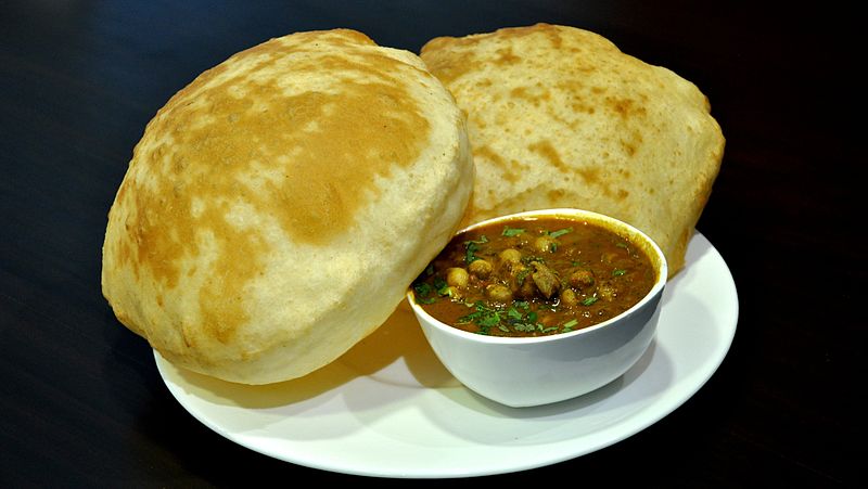 File:Chole Bhature from Nagpur.JPG