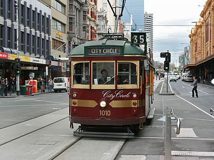 City Circle Tram Map City Circle Tram - Wikiwand