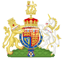 Coat of Arms of Michael of Kent.svg