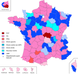 Elecciones cantonales de Francia de 2011