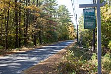 Sign at Copicut Woods. Copicut Woods Fall River Massachusetts.jpg