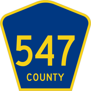 <span class="mw-page-title-main">County Route 547 (New Jersey)</span>