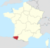 Departament 64 a França 2016.svg