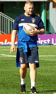 Danny Evans (rugby league) English RL coach and former rugby league footballer