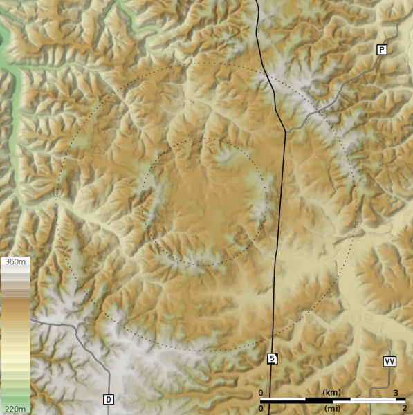 File:Decaturville Crater shaded relief v2 with circles.png