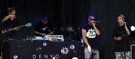 Deutsch: Denyo beim Open Flair 2015. English: Denyo at the Open Flair festival 2015 in Eschwege, Germany