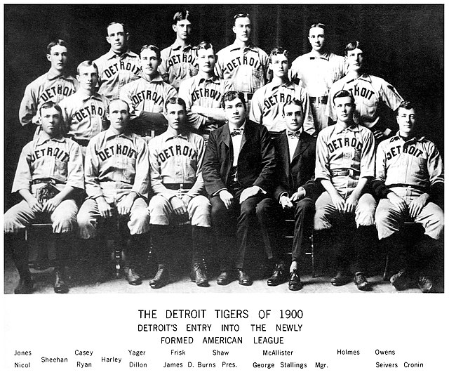 1900 Detroit Tigers team photo