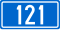 Državna cesta D121.svg